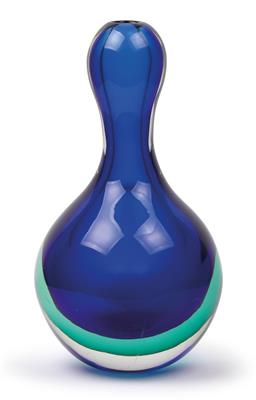 Flavio Poli(1900-1984), Vase "Sommerso" Entwurf um 1955, Ausführung Seguso vetri d'arte Murano - Jugendstil e arte applicata del XX secolo