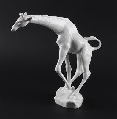 Heinrich Drake, Giraffe, Entwurf: 1930, Ausführung: Porzellanmanufaktur Meissen, um 1960 - Jugendstil und Kunsthandwerk des 20. Jahrhunderts