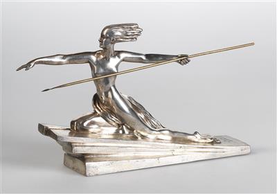 Marcel-André Bouraine (1886-1948), Amazone, Frankreich, um 1925 - Jugendstil und Kunsthandwerk des 20. Jahrhunderts