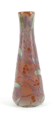 Vase mit Misteldekor, Legras  &  Cie., St. Denis, 1920er Jahre - Jugendstil and 20th Century Arts and Crafts