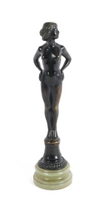 Elisabeth Eckart, weiblicher Bronzeakt, München, um 1930 - Secese a umění 20. století