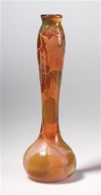 Vase mit Haselzweigen und -blüten, Legras  &  Cie., St. Denis, 1900/14 - Secese a umění 20. století