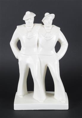 Paar Seemänner, Dax, um 1925 - Jugendstil und angewandte Kunst des 20. Jahrhunderts