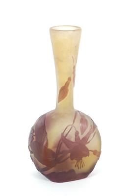 Vase mit Fuchsien, Emile Gallé, Nancy, um 1910 - Jugendstil and 20th Century Arts and Crafts