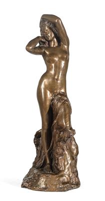Gustav Frederic Michel (Frankreich, 1843-1924), "Dans Le Rêve" - Jugendstil e arte applicata del XX secolo