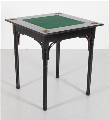 Spieltisch, Gebrüder Thonet, Modellnummer 9334, Entwurf: 1911-15, - Jugendstil e arte applicata del XX secolo