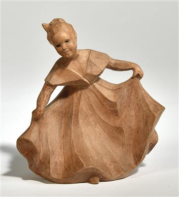 Tänzerin, Imperial Amphora, Turn-Teplitz, 1908-45 - Jugendstil u. Kunsthandwerk d. 20. Jahrhunderts