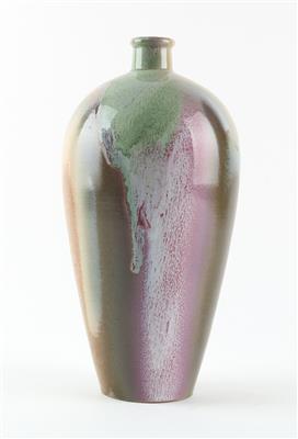 Vase, wohl Clement Massier, Golfe-Juan, um 1900, - Jugendstil e arte applicata del XX secolo