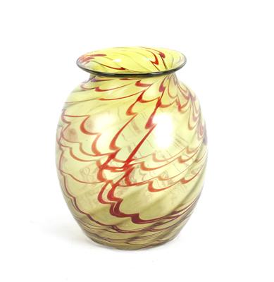 Vase, wohl Wilhelm Kralik, Eleonorenhain, 1900/1910 - Jugendstil u. Kunsthandwerk d. 20. Jahrhunderts