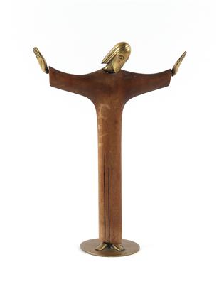 Christus aus Edelholz, Modellnummer 5980, Werkstätten Hagenauer, Wien - Kleinode des Jugendstils und angewandte Kunst des 20. Jahrhunderts