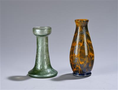 Zwei Vasen, Johann Lötz Witwe, Klostermühle - Jugendstil and 20th Century Arts and Crafts