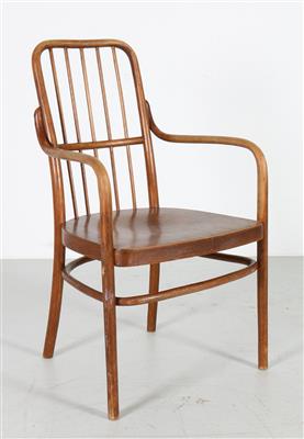 Adolf Gustav Schneck, Fauteuil: A 63 F, Entwurf: 1928 für Thonet, Mundus, Bistritz - Jugendstil e arte applicata del XX secolo