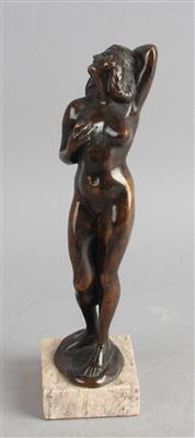 Gyula (Julius) Maugsch (Ungarn, 1882-1946), Frauenakt aus Bronze, Entwurf: um 1920 - Secese a umění 20. století