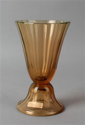 Vase, Entwurf: vermutlich Leo Moser, wohl Moser Karlsbad, um 1926 - Jugendstil e arte applicata del XX secolo