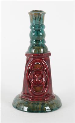 Kerzenleuchter, vermutlich ein Karau-Modell, Modellnummer: 703 A, Ausführung: Firma Keramos, Wien, bis 1949 - Kleinode des Jugendstils und angewandte Kunst des 20. Jahrhunderts