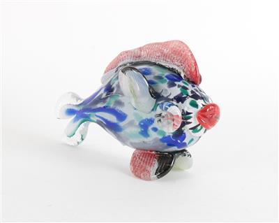 Jean Claude Novaro, großer Fisch, um 2010 - Kleinode des Jugendstils und angewandte Kunst des 20. Jahrhunderts