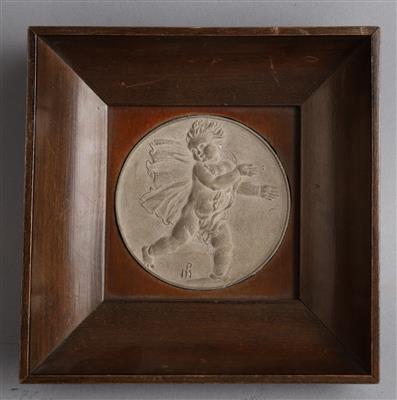 Michael Powolny, Medaille aus Metallguss, Entwurf: um 1928/30 (?) - Secese a umění 20. století