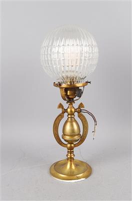 Wand- bzw. Deckenlampe aus Messing, um 1900/1920 - Secese a umění 20. století