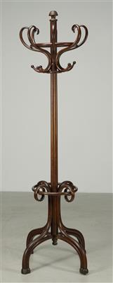 Kleiderständer (Kleiderstock), Nr. 1, Modell: vor 1904, Ausführung: Firma Thonet, Wien - Kleinode des Jugendstils und angewandte Kunst des 20. Jahrhunderts