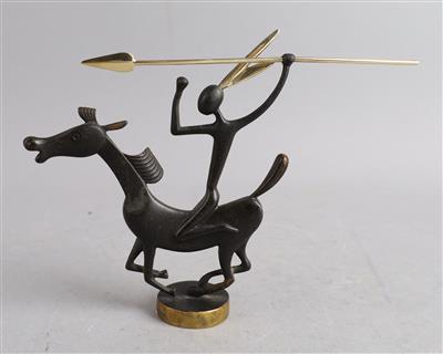 Krieger auf dem Pferd, Werkstätten Hagenauer, Wien - Jugendstil and 20th Century Arts and Crafts