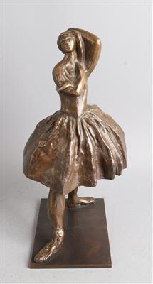 R. Svoboda, Bronzefigur: Primaballerina, Entwurf: um 1930 - Jugendstil e arte applicata del XX secolo