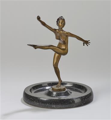 Tänzerin aus Bronze, Entwurf: um 1900/20 - Jugendstil and 20th Century Arts and Crafts