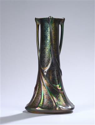 Henkelvase, Heliosine Ware, Österreich, um 1900 - Jugendstil e arte applicata del XX secolo