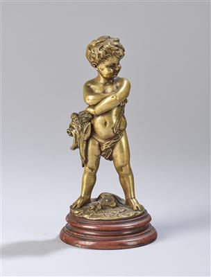 Louis Kley (Frankreich, 1833-1911), Bronzefigur: Allegorie auf das Theater - Secese a umění 20. století