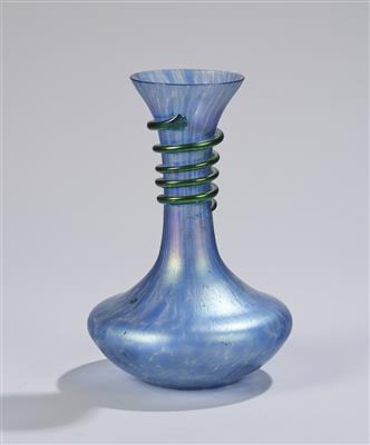 Vase, Entwurf: Otto Thamm zugeschrieben, vor 1900, Raffinerie und Glasfabrik Fritz Heckert - Kleinode des Jugendstils & Angewandte Kunst des 20. Jahrhunderts