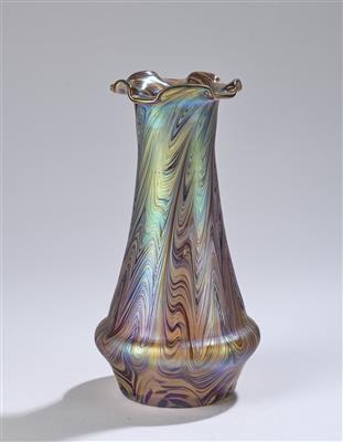 Vase, Wilhelm Kralik Sohn, Eleonorenhain, Böhmen, um 1900 - Jugendstil e arte applicata del XX secolo