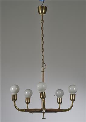 Fünfarmige Deckenlampe, Oswald Haerdtl für Kalmar, Wien, um 1950 - Jugendstil and 20th Century Arts and Crafts