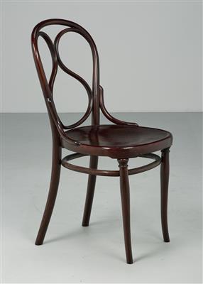 Sessel, Modellnummer 1, Entwurf: um 1850, Ausführung: Gebrüder Thonet, Wien - Jugendstil e arte applicata del XX secolo