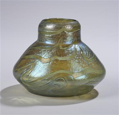 Vase,  Otto Thamm für Raffinerie und Glasfabrik Fritz Heckert, circa 1903 - Secese a umění 20. století