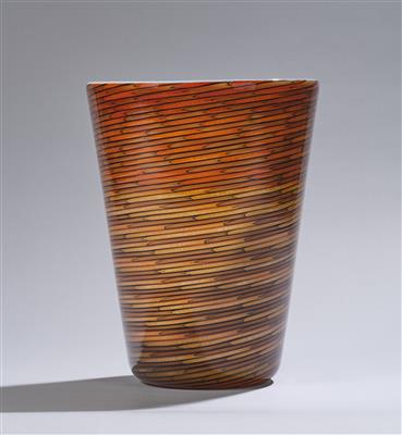 Vase, Pauly  &  Cie, Compagnia Venezia, Murano ("CVM"), um 1960 - Kleinode des Jugendstils & Angewandte Kunst des 20. Jahrhunderts