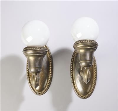 Zwei Wandlampen, Entwurf: um 1900/1920 - Secese a umění 20. století