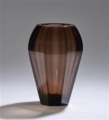 Hohe Vase, Firma Moser, Karlsbad, ab 1946 - Jugendstil and 20th Century Arts and Crafts