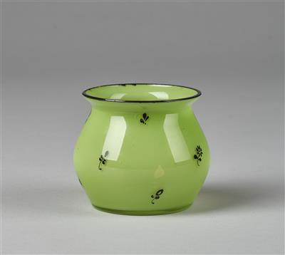 Kleine Vase mit Streublumendekor, Johann Lötz Witwe, Klostermühle, um 1916 - Jugendstil e arte applicata del XX secolo