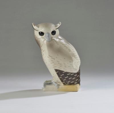 Rosa Neuwirth, a snowy owl, designed in around 1910/15 - Jugendstil 'Animals and mythical creatures'
