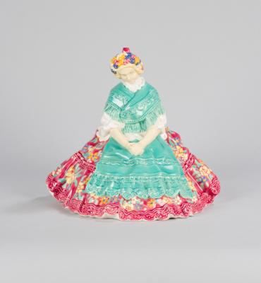 Emilie Schleiss (1880-1962), Figur: 'Ungarin', Modellnummer: 436, Ausführung: Gmundner Keramik, Gmunden, um 1922/23 - Jugendstil and 20th Century Arts and Crafts