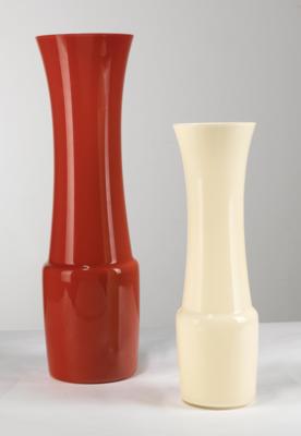 Monica Guggisberg (geb. 1955) und Philip Baldwin (geb. 1947), zwei Vasen "Dorici", Venini  &  C., Murano, 2007-2009 - Jugendstil e arte applicata del XX secolo