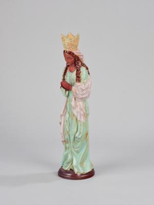 Rudolf Podany (1876-1963), Figur: 'Schöne Madonna', Modellnummer: 1674, Firma Keramos, Wien, bis ca. 1949 - Secese a umění 20. století
