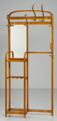 Wandgarderobe, Modellnummer: 10908, Entwurf: um 1908/10, Ausführung: Firma Gebrüder Thonet, Wien - Secese a umění 20. století