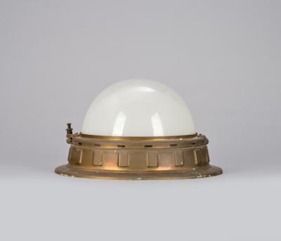 A ceiling lamp after a design by Otto Wagner for the Wiener Stadtbahn, c. 1910 - Secese a umění 20. století