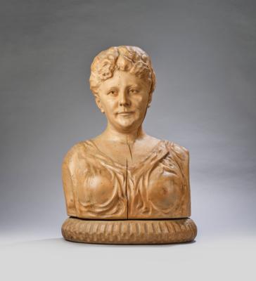 Franz Zelezny (Vienna 1866-1932), a female bust, Vienna, 1925 - Secese a umění 20. století