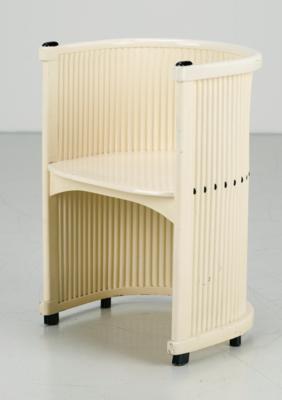 Hans Günther Reinstein, an armchair, design: Hanover, 1911, executed by Österreichische Pressstoff-Möbelgesellschaft, Vienna - Secese a umění 20. století