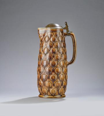 A covered jug, model number 2254, Reinhold Merkelbach, Grenzhausen - Secese a umění 20. století