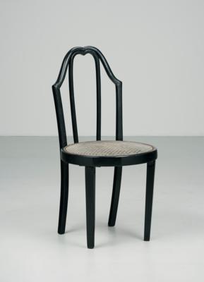 Josef Hoffmann, a chair, model from the Grabenkaffeehaus, Vienna I, Graben 29a, Trattnerhof corner, 1912 Jacob & Josef Kohn, Vienna - Secese a umění 20. století