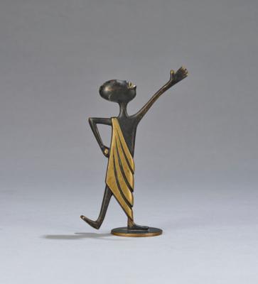 Karl Hagenauer, a youth of African origin, first executed in the 1950s, Werkstätten Hagenauer, Vienna - Jugendstil and 20th Century Arts and Crafts