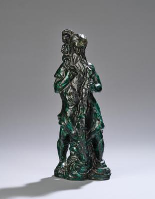 A ceramic group with Saint Christopher, c. 1930/40 - Jugendstil and 20th Century Arts and Crafts