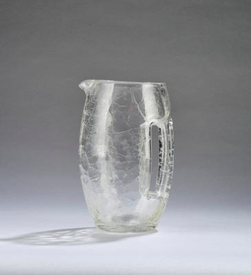 A jug, in the manner of Koloman Moser, Johann Lötz Witwe, Klostermühle, c. 1905 - Jugendstil e arte applicata del XX secolo